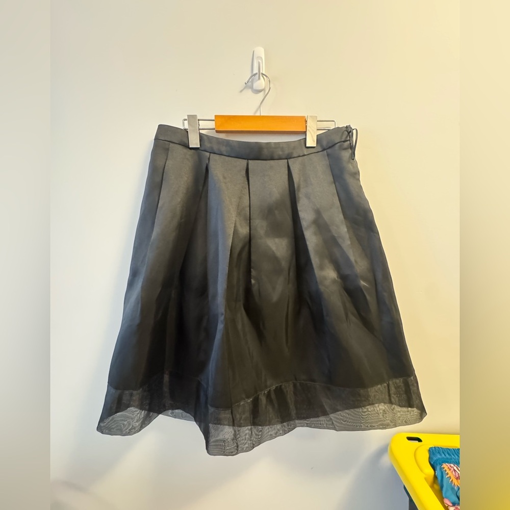 Bedo Womens Elegant Black Pleated Skirt